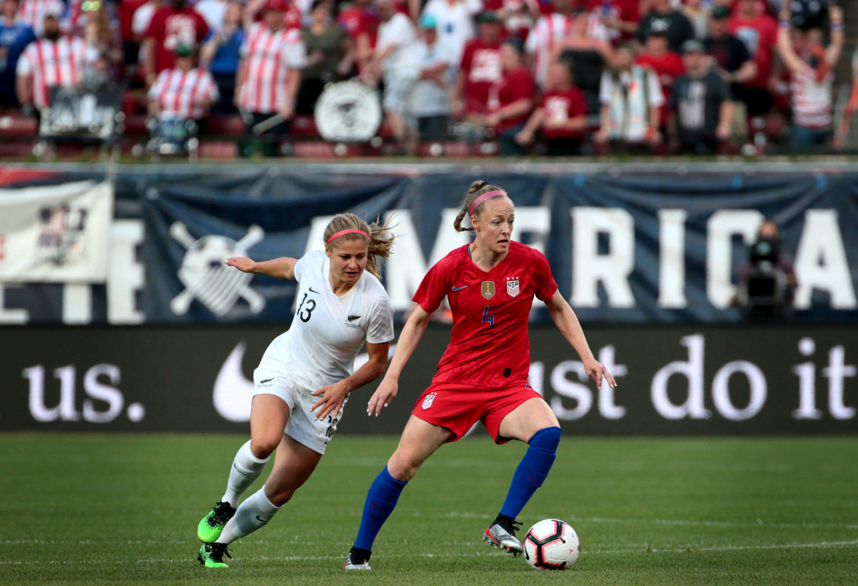 USA vs. New Zealand, pre-Women's World Cup friendly at Busch Stadium in St. Louis